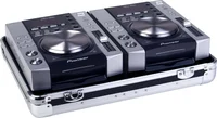Zomo Flightcase CDJ-2 XT - argintiu - 2